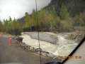 Road repairs at washouts